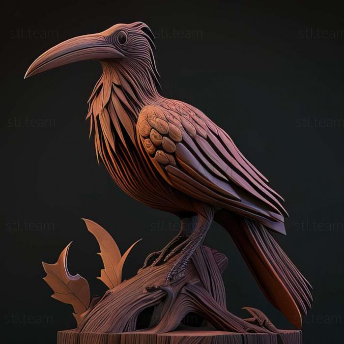 3D model Batus hirticornis (STL)